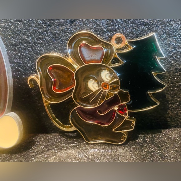 SET OF 3 Vintage Christmas/Holiday Suncatchers-“Sunlights” & “Rafaelian” USA - Picture 4 of 6